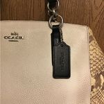  CHRISTIE CARRYALL WITH SNAKE EMBOSSED LEATHER TRIM (COACH F57507) MEDUIM Photo 4