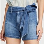 joe's jeans  The High Rise Belted‎ Denim Shorts Size 26 Photo 0