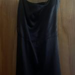 Reformation Black Silk Mini Dress Photo 1