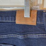 J.Crew Slim Demi Boot Jeans Size 31 Dark Wash Raw Hem Denim Photo 5