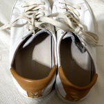 Soludos  Womens Sneakers White Ibiza Classic Low Shoe Leather Size 7 Photo 3