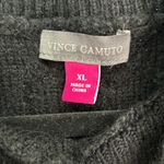 Vince Camuto Women’s XL Black Mock Neck Cable Knit Pullover Relaxed Fit Sweater Photo 10