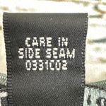 AB Studio ‎ Black Gray Floral Sleeveless Dress [Size 12] Midi Photo 8