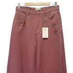 NWT Joyfolie Mia Joy Addy High Rise Wide Leg Jeans in Raisin Women’s Size 29 | 8 Brown Photo 4