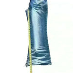 No Excuses  Blue Distressed Whitewash Flared & Frayed Wide Leg Junior’s Size 15 Photo 13