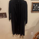 Forever 21 Elegant Black Womens long cardigan size small Photo 3