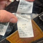 Levi's 501 Black Jean Shorts for Women size 28. Photo 10