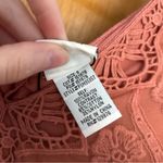 XCVI Mind Set by  Mauve Lace Overlay Blouse Cover Up Size Small Photo 8