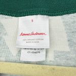 Hanna Andersson Organic Cotton Christmas Tree Pajama Top Green White Size S Photo 4