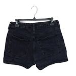 Old Navy Old‎ Navy Womens High Rise O.G Straight 3” Denim Shorts Black Size 8 Photo 2