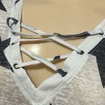 Maurice's  24/7 Semi-Sheer Star Print V-Neck Tee, Large Photo 4