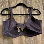 Victoria's Secret Gray Wireless Infinity Flex Plunge Lined Semi Demi Bra 38DD Photo 1