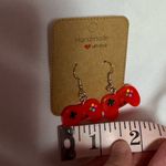 Handmade  Red Game Controller Earrings Photo 1