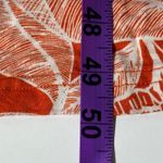 Serra Orange White Tropical Print Maxi Dress Sleeveless Summer Casual size Small Photo 7