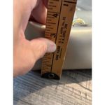 Vera Pelle  made in Italy gold Genuine Leather Shoulder Bag Gold Chain purse Photo 3