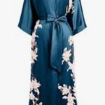 Boutique Gorgeous Silky Floor Length Robe! Luxurious  Photo 0
