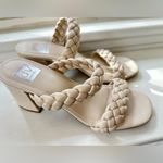 Dolce Vita Braided Sandal with Croc Embossed Heel Size 9.5 Photo 5