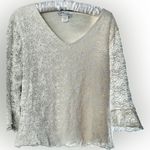 Dress Barn Lace blouse Size L Photo 4