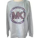 Michael Kors Michael sweatshirt lightweight long sleeves crewneck Sz Med NWT Photo 0