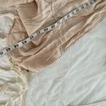 Goodnight Macaroon Women’s Medium Cream Tiered Ruffle Dress NWT New Photo 1