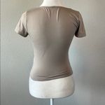 Hollister  Beige Square Neck Crop Top Size XS Photo 2