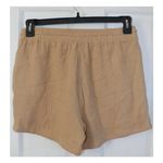 Nicole Miller Tan Lightweight Shorts Photo 6