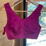 Bali  Pull On Fuschia Sports Bra Size XL NWT Photo 0