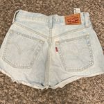Levi's Blue Jean Shorts High-Waisted Vintage Style Photo 1