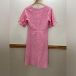 Lulus EUC Good to be Me Pink Eyelet Lace Midi Dress Size Small Retail $60 Photo 7