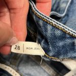 PacSun  Red Daisy Mom Jeans Light Wash size 30 EUC Photo 5