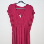 Loft Beach Fuchsia Cover-Up Dress NWT Size Large Hot Pink Beach Dress Photo 1