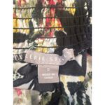 Valerie Stevens Valerie Steven Floral Print Shorts Smocked Waist Casual Summer Womens Small Photo 3