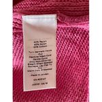 Talbots S4  V-Neck Knit Sweater Ribbed Long Sleeve Casual Pink‎ Medium Photo 3