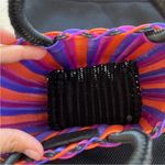 Truss PVC Basketweave Micro Tote Pink Purple Orange Rolled Handles Sustainable Photo 3