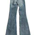 Juicy Couture Drawstring Flare Jeans Size 27 Y2K Made in USA Photo 1