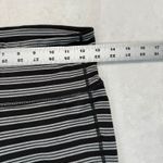 Athleta  Stripe Yoga Capri Leggings‎ High Rise Athletic Workout Pants Size S Photo 1