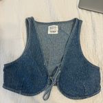 Pull & Bear Mini Denim Top Photo 0