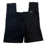 Citizens of Humanity  Olivia High Rise Slim Lace Up Ankle Jeans Black Size 29 Photo 5