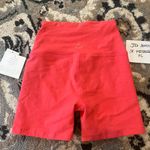 Beyond Yoga  Keep Pace 5” Biker Shorts peach Heather Size XS NWT Photo 1