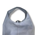 LAGGO Havana Hobo Shoulder Bag Blue Pebbled Leather Photo 4