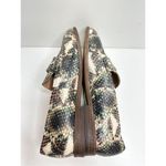 Madewell  The Alex Loafer Size 5 in Deep Woodland Multi Snake Embossed Leather Photo 7