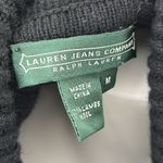 Ralph Lauren Lauren  Black Lambs Wool Toggle Cape Medium Photo 3