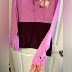 Champion Windbreaker Hoodie with Front Kangaroo Pockets Color Pink Multi Size S Photo 5