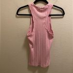 Pilcro Anthropologie  Sustainable Ribbed Tank Top In Pink Size S Photo 8
