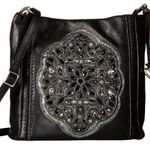 Brighton Black Anju Soft Leather Bucket Bag M Photo 0
