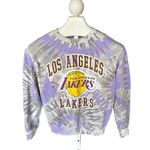 Hybrid Apparel  Los Angeles Lakers Tie Dye Crewneck Sweater Size Small Photo 1