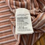 American Eagle Soft & Sexy Striped V Neck Short Sleeve T Shirt Top Women's XS Photo 2
