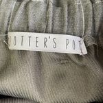potter's pot  Grey Button Down Skirt Photo 3