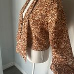 Lush Clothing Lush Brown Floral Patterned Garment Photo 3