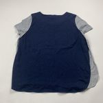 Women's Tampa Bay Rays MLB Baseball Navy Gray T Photo 1